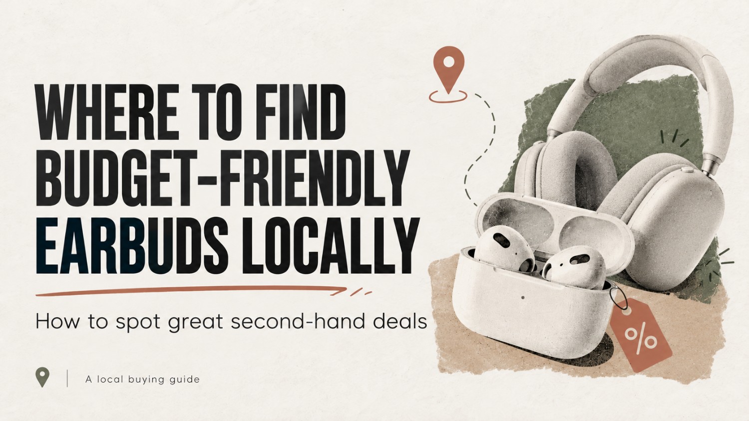 Where to Find Budget-Friendly Earbud Headphones Locally and How to Spot Great Second-Hand Deals - Blog Cover Image on Wait4Ads Blog