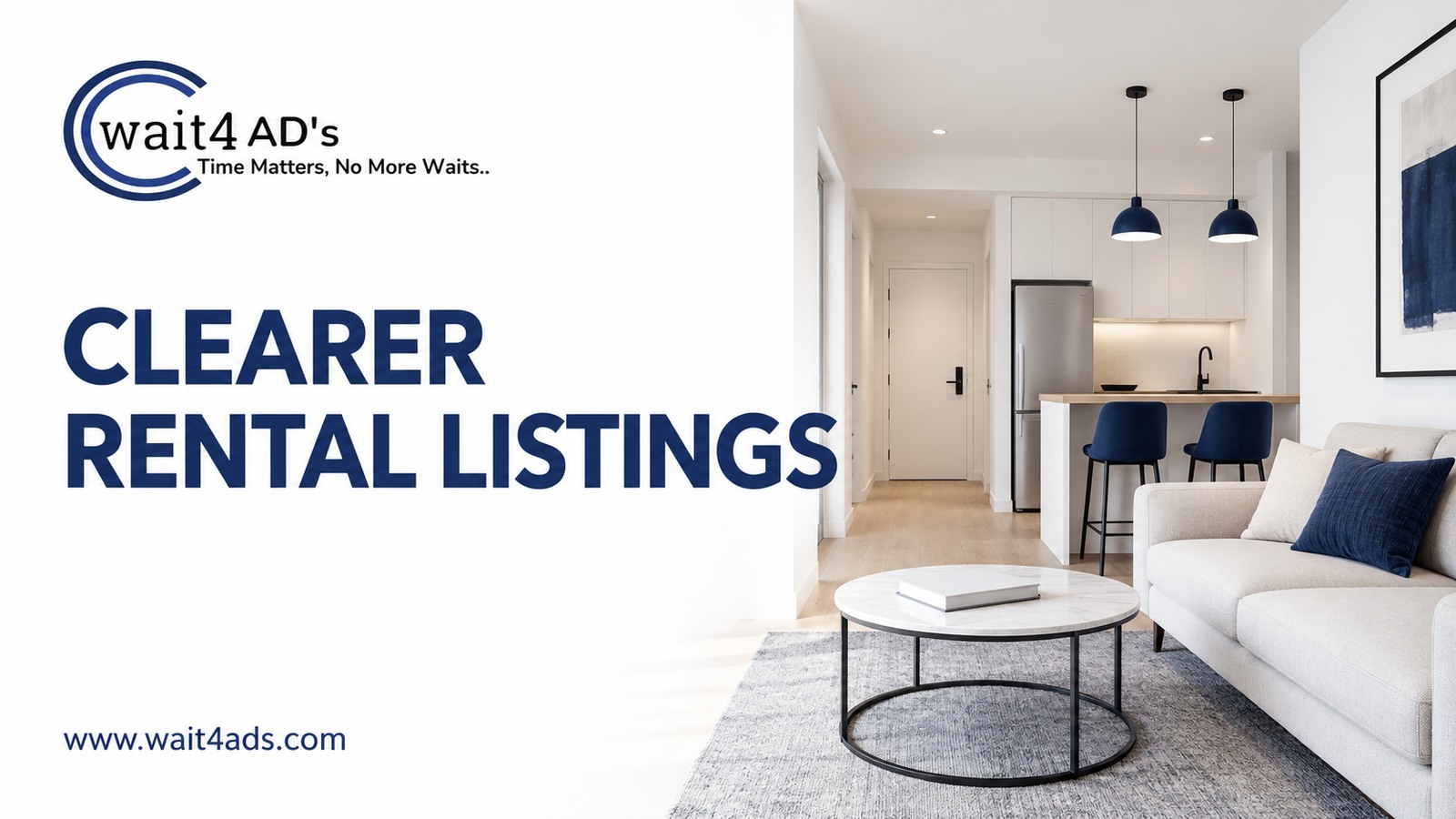 How to Write a Clear House or Apartment Rental Listing - Blog Cover Image on Wait4Ads Blog