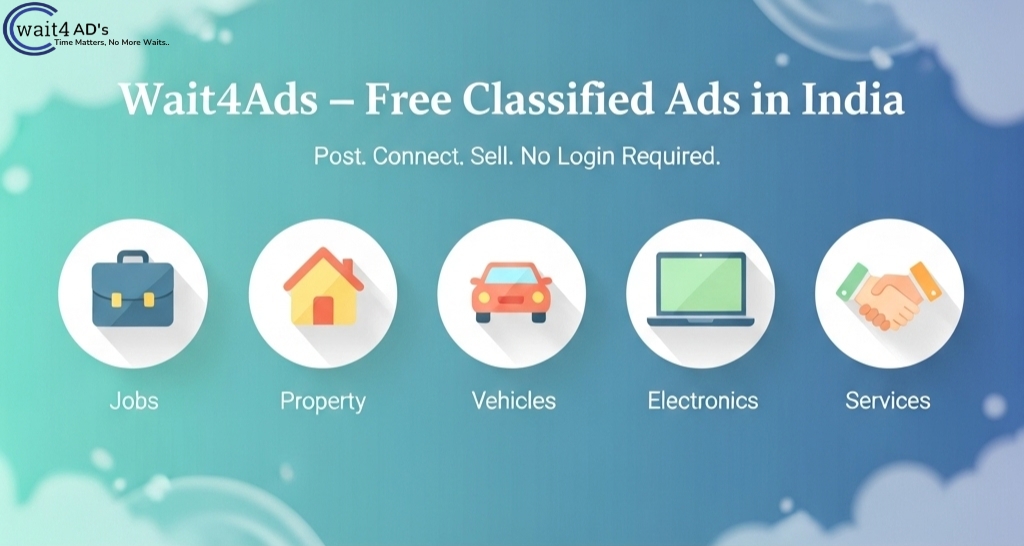 Wait4Ads: The Best Free Classified Ads Platform in India 2025 Guide