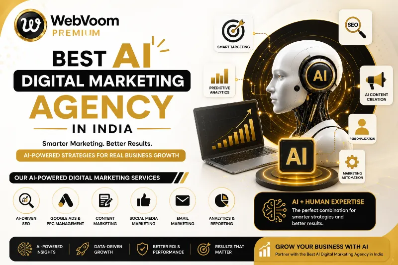 Best AI Digital Marketing Agency in India – AI-Powered Growth Strategi