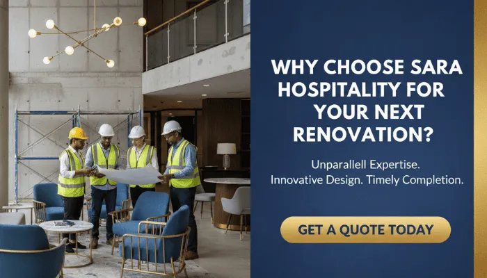 Why Choose Sara Hospitality for Your Next Renovation? Get a Quote Toda