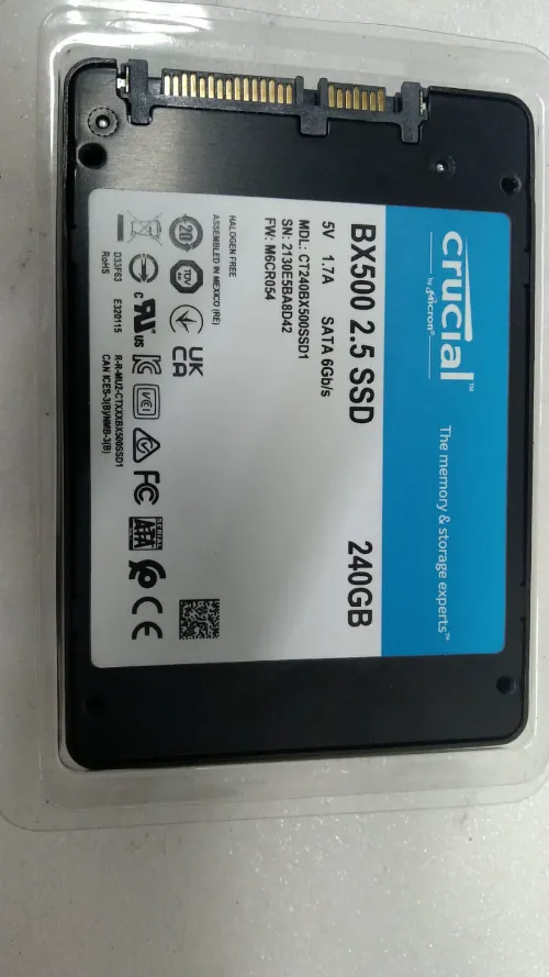 Crucial Bx500 2.5 240GB SSD