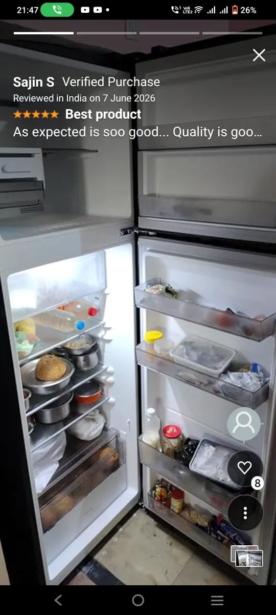 Lg Refrigerator  with 10 years working condition