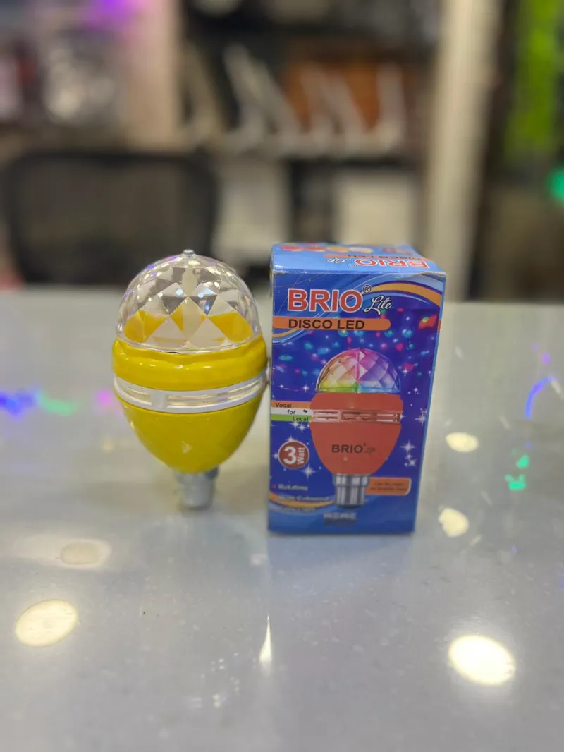 Rotation RGB Led Bulb 