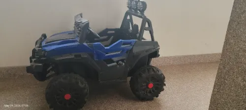 Rechargeable battery operated double seater jumbo hummer Jeep car for 