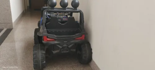 Rechargeable battery operated double seater jumbo hummer Jeep car for 