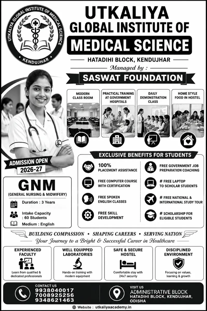 UTKALIYA GLOBAL INSTITUTE OF MEDICAL SCIENCE 