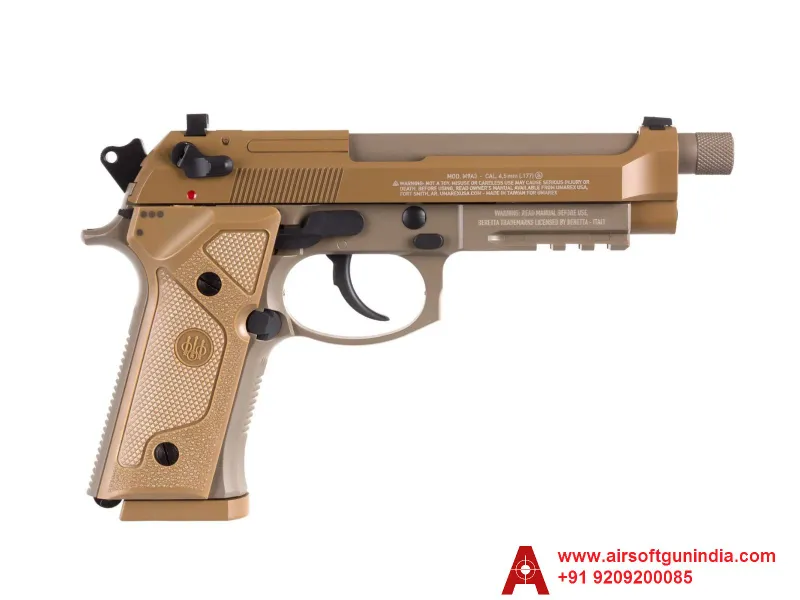 Umarex Beretta M9A3 Desert Blowback .177 Cal, 4.5mm Co2 BB Air Pistol 