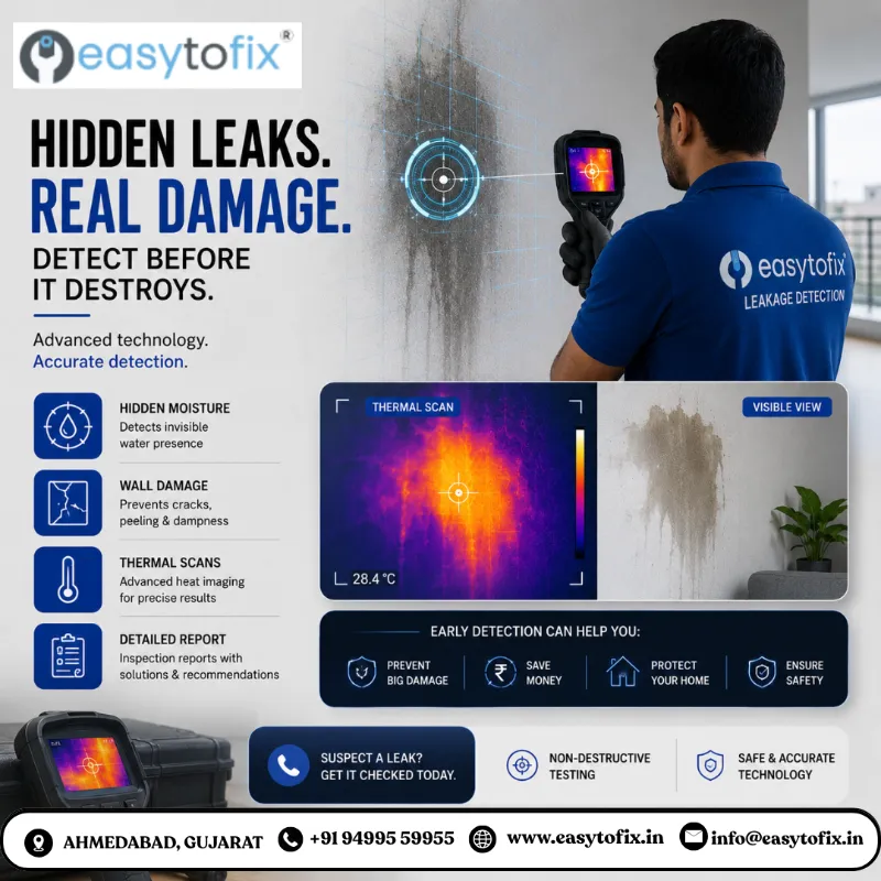 Water Leakage Detection in Ahmedabad | Reliable Leak Detection