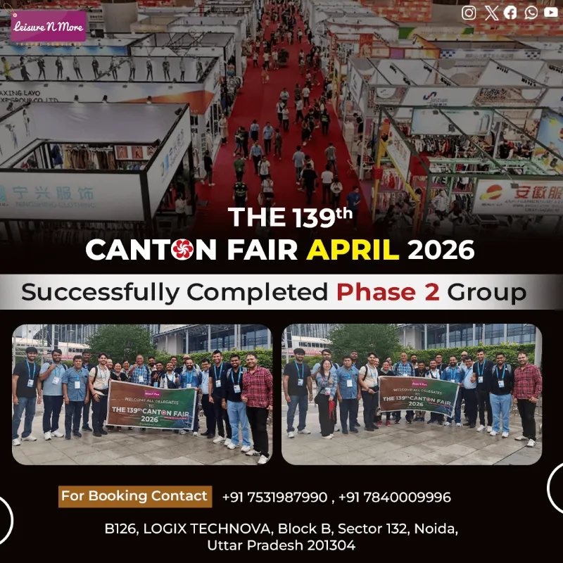 Canton Fair October 2026 - Tour Package