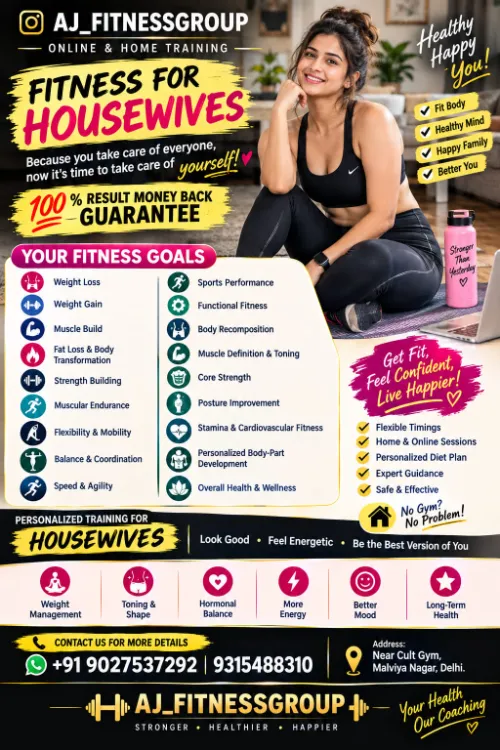 Online and home training by Personal Fitness trainer 