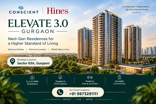 Conscient Hines Elevate 3.0 Sector 63A Gurgaon