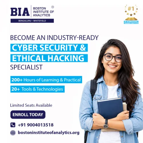 Cyber Security Training and Certification in Whitefield | Boston Institute of Analytics
