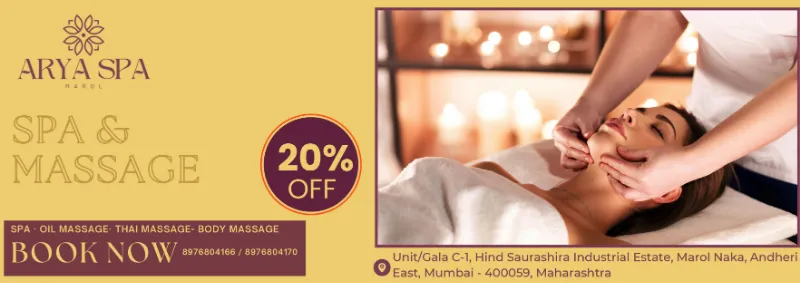 Arya Spa Andheri  Premium Body Massage Spa  8976804166