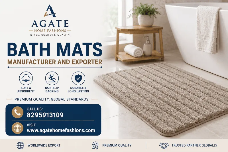 Get Bath Mats Manufacturer and Exporter in India