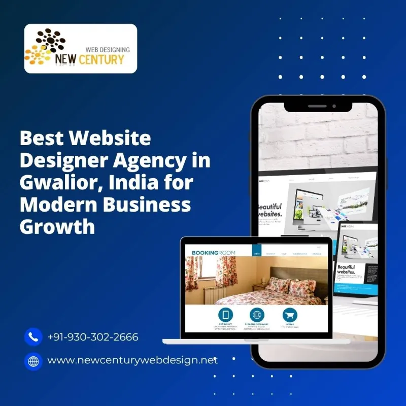 Best Website Designer Agency in Gwalior, India for Modern Business