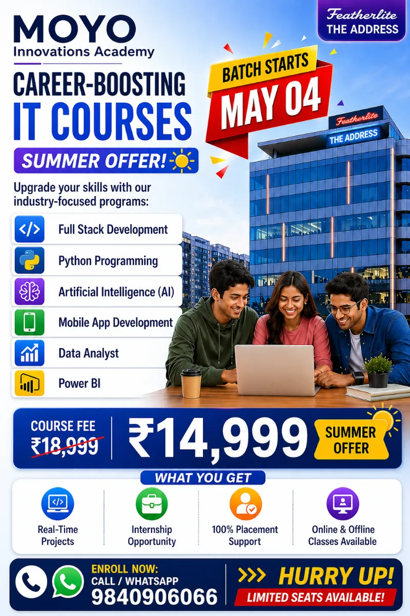 Full stack developer - Jobs in Chennai for ₹14000