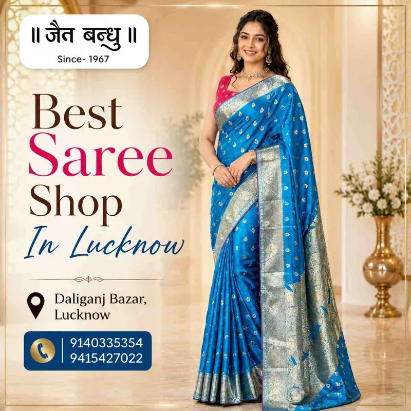 Latest Saree Collection In Lucknow | Jain Bandhu Saree Showroom