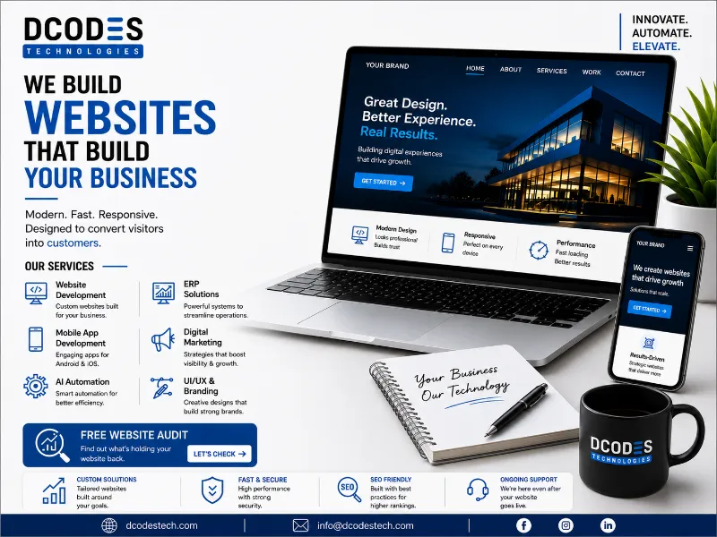 Why Dcodes Technologies Is a Trusted Web Development Company