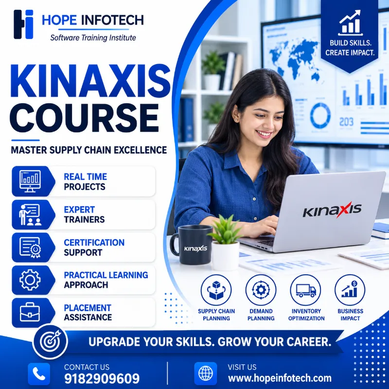 Kinaxis Online Training in Hyderabad | Supply Chain Planning Course | 