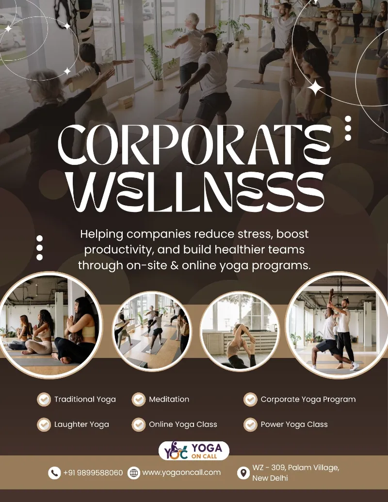 Book Expert Corporate Yoga Trainers for Office Wellness Programs