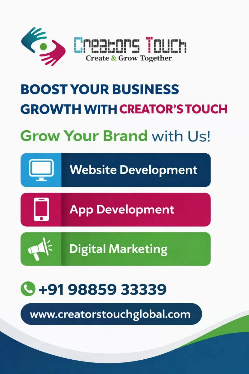 Creators Touch: Trusted Digital Marketing Agency in Vijayawada