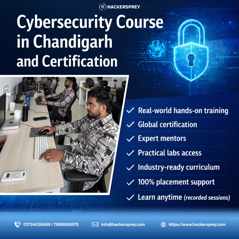 Develop Your Cybersecurity Career through Hands-On Training in Chandig - Others in Chandigarh for ₹15000