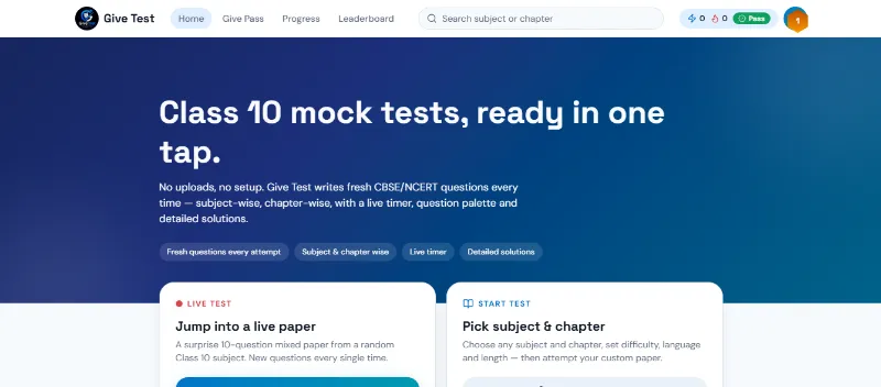 Givetest