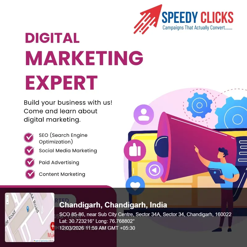 Speedy Clicks - Digital Marketing Services in Chandigarh