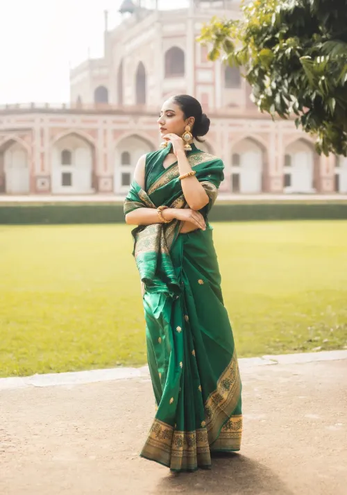 Shop Beautiful Banarasi Sarees & Ethnic Wear at Misato photo 3