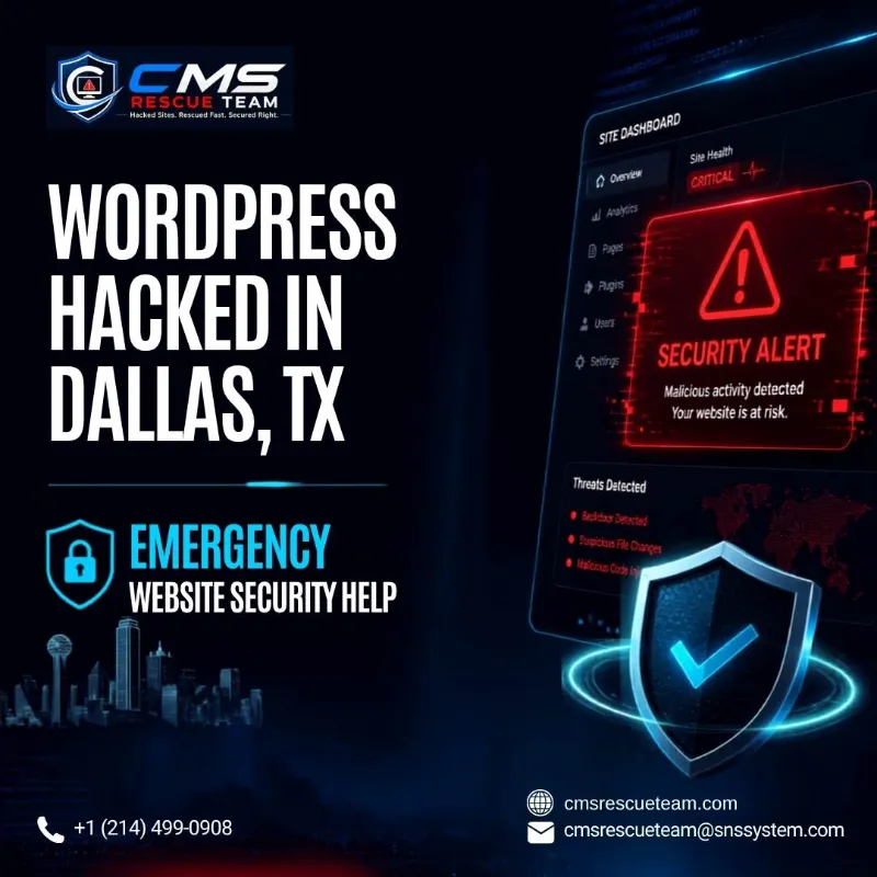 WordPress Hacked in Dallas, TX | Emergency Website Security Help