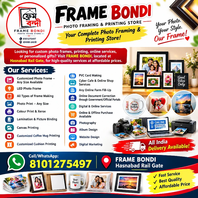 FRAME BONDI – Your Complete Photo Framing & Printing Store!