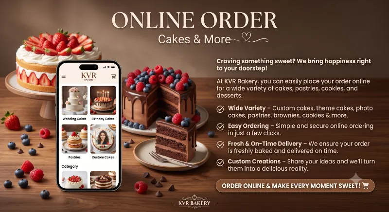 Bakery Training in Guntur | Learn Cake Making | KVR Bakery - Others in Guntur for ₹30000
