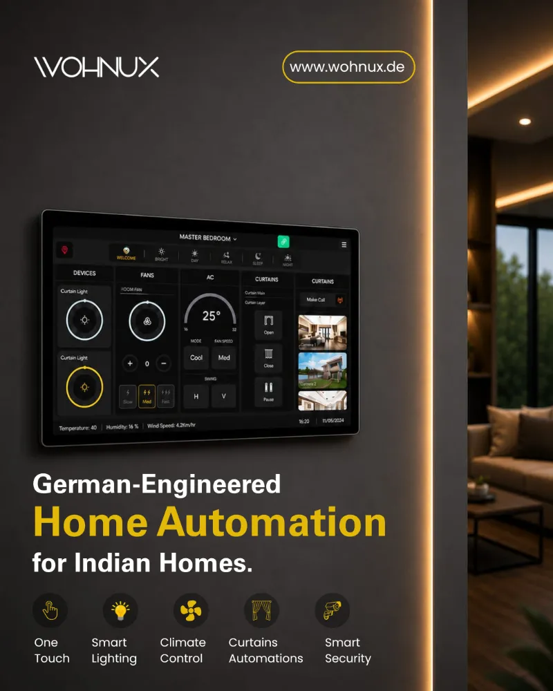 Home Automation Companies in India – Making Homes Smarter with Wohnux