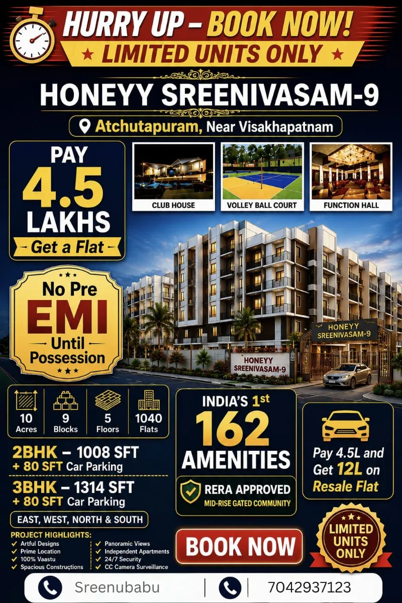 flats for sale 2 bhk and 3 bhk, plots for sale 