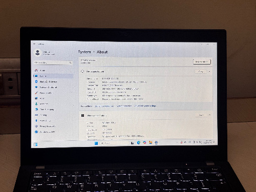Lenovo ThinkPad X280 i5 8th Gen | 8GB RAM | 256GB SSD | Windows 11 Pro