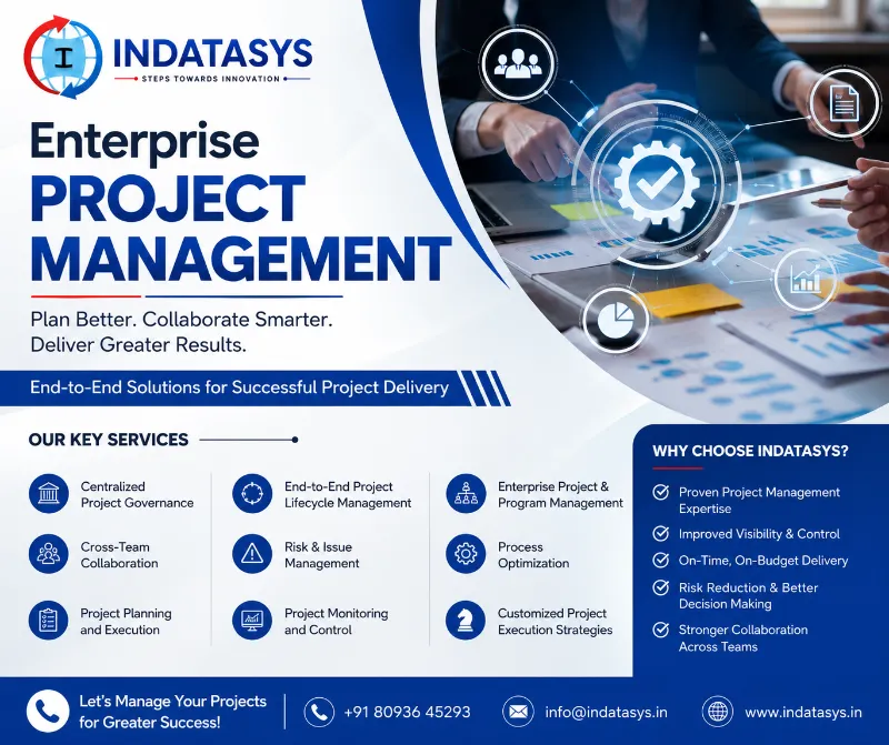 Enterprise Project Management Services - Indatasys - Others in Khordha for ₹00