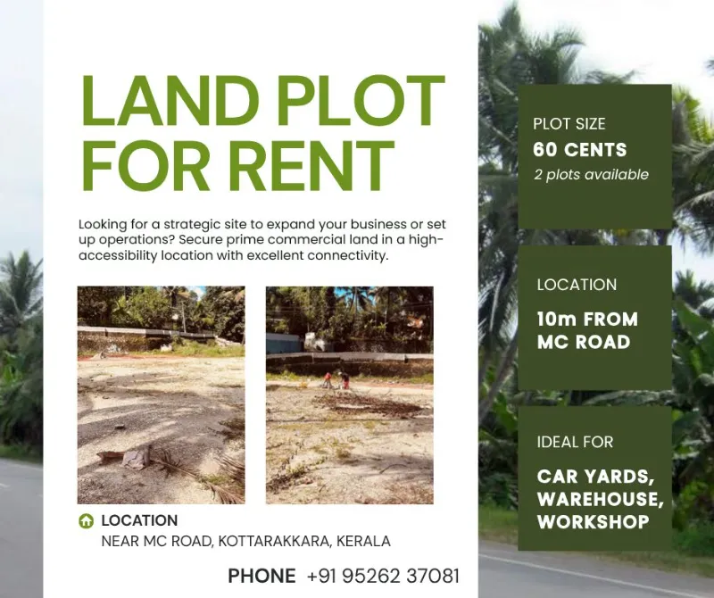Land Plot for rent or lease