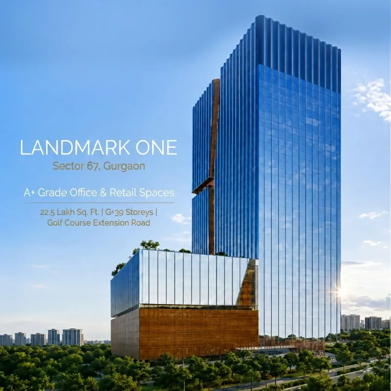 Landmark One - Pre-Launch A+ Grade Office & Retail Spaces on Sector 67 - Properties in Gurugram for ₹9450000