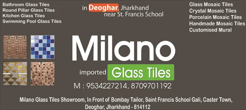 Milano : Glass Mosaic Tiles