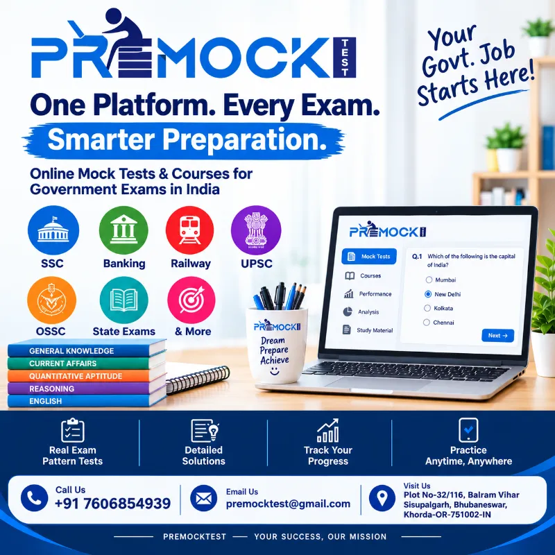 GK Questions for Competitive Exams – Practice Online with PreMockTest