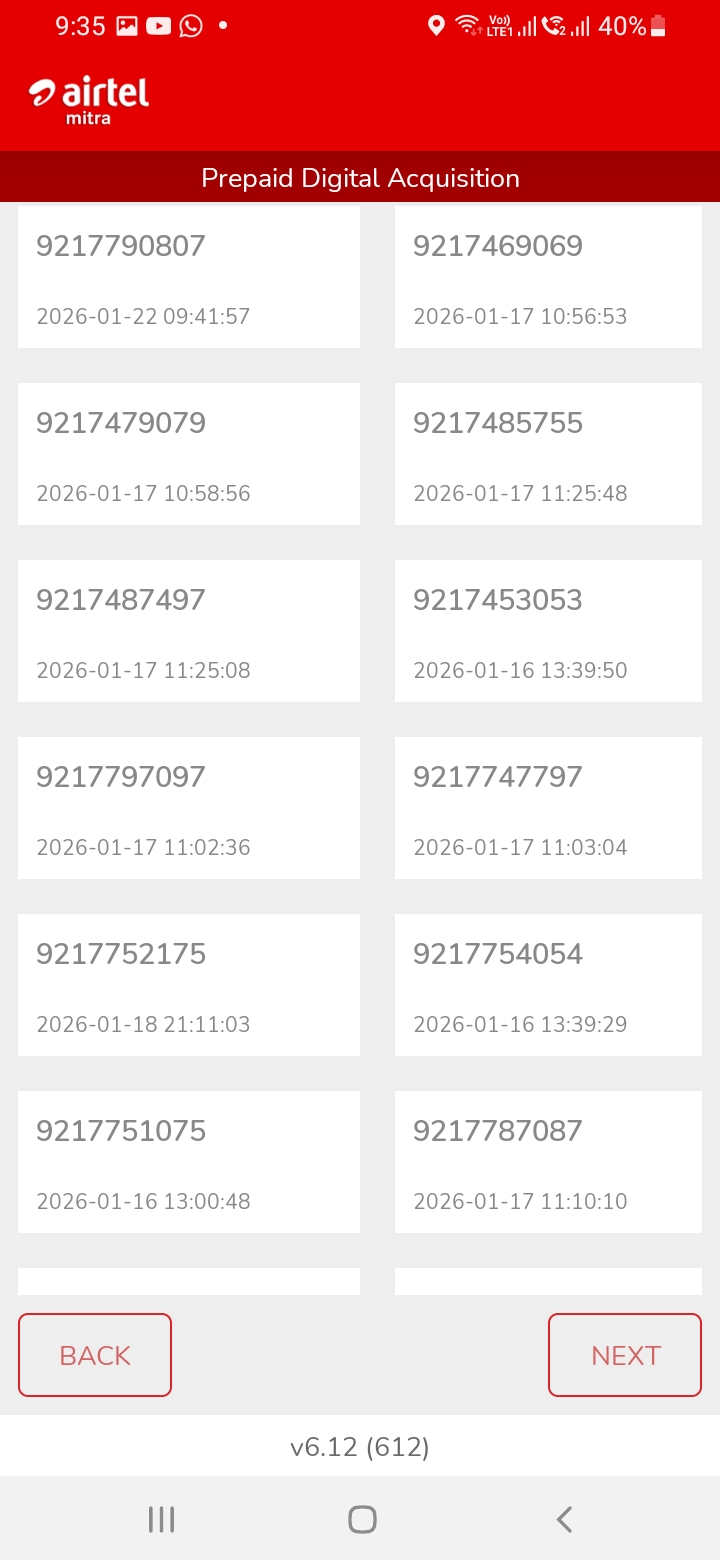 Airtel prepaid number free choice number available aadhar ekyc