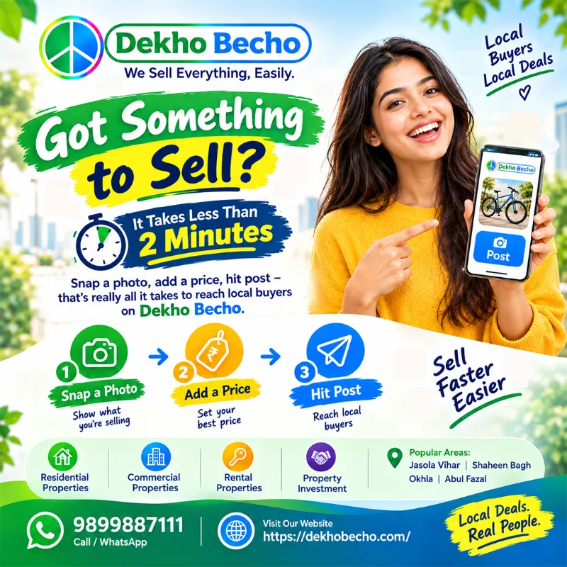 Dekho Becho - Properties in New Delhi for ₹2