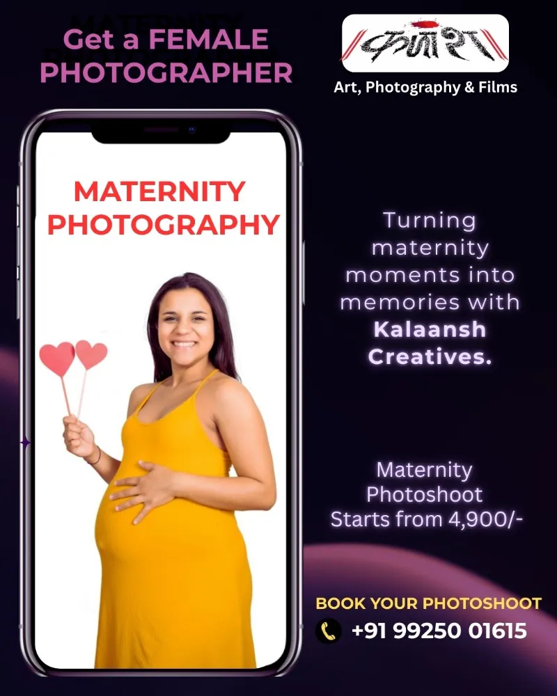 Kalaansh Creatives | Maternity Photography Services in Ahmedabad