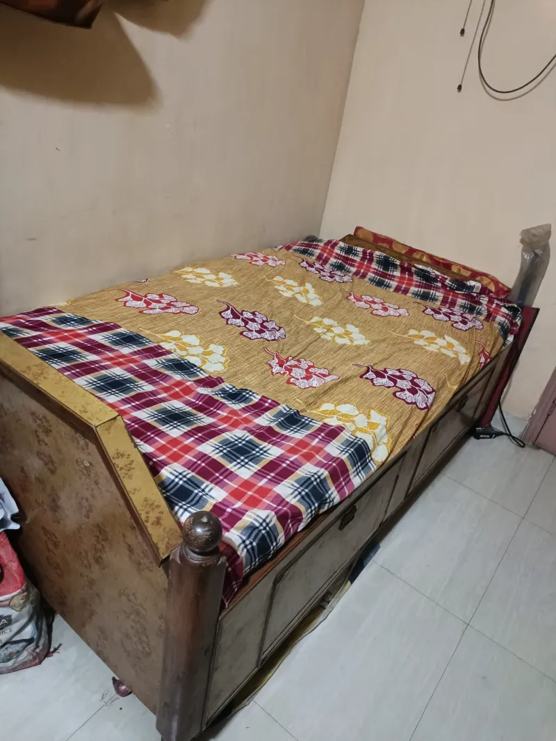 Double Bed with Storage – Strong & Spacious