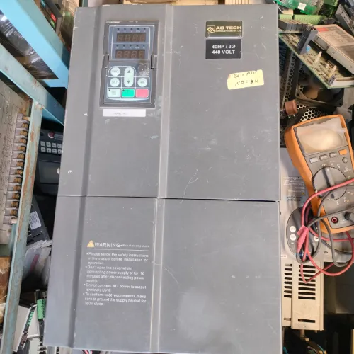 Used VFD , PLC and HMI 