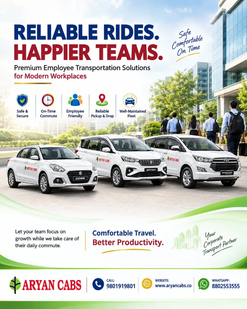 Aryan Cabs – Local, Outstation & Corporate Cab Services in Gurgaon
