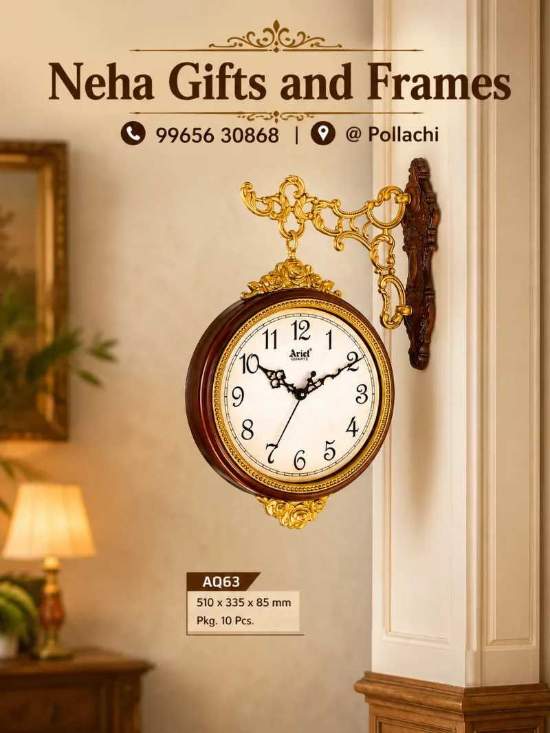 wooden wall clock - Others in Coimbatore for ₹500