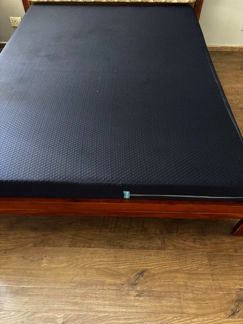 Queen Size Bed with Mattress | Like New | Urgent Sale in Gurugram
