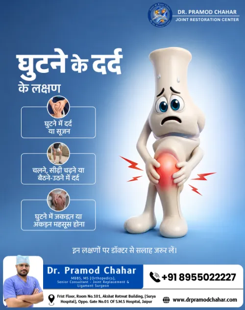 Dr. Pramod Chahar – Joint Replacement & Ligament Surgeon Specialist in Jaipur
